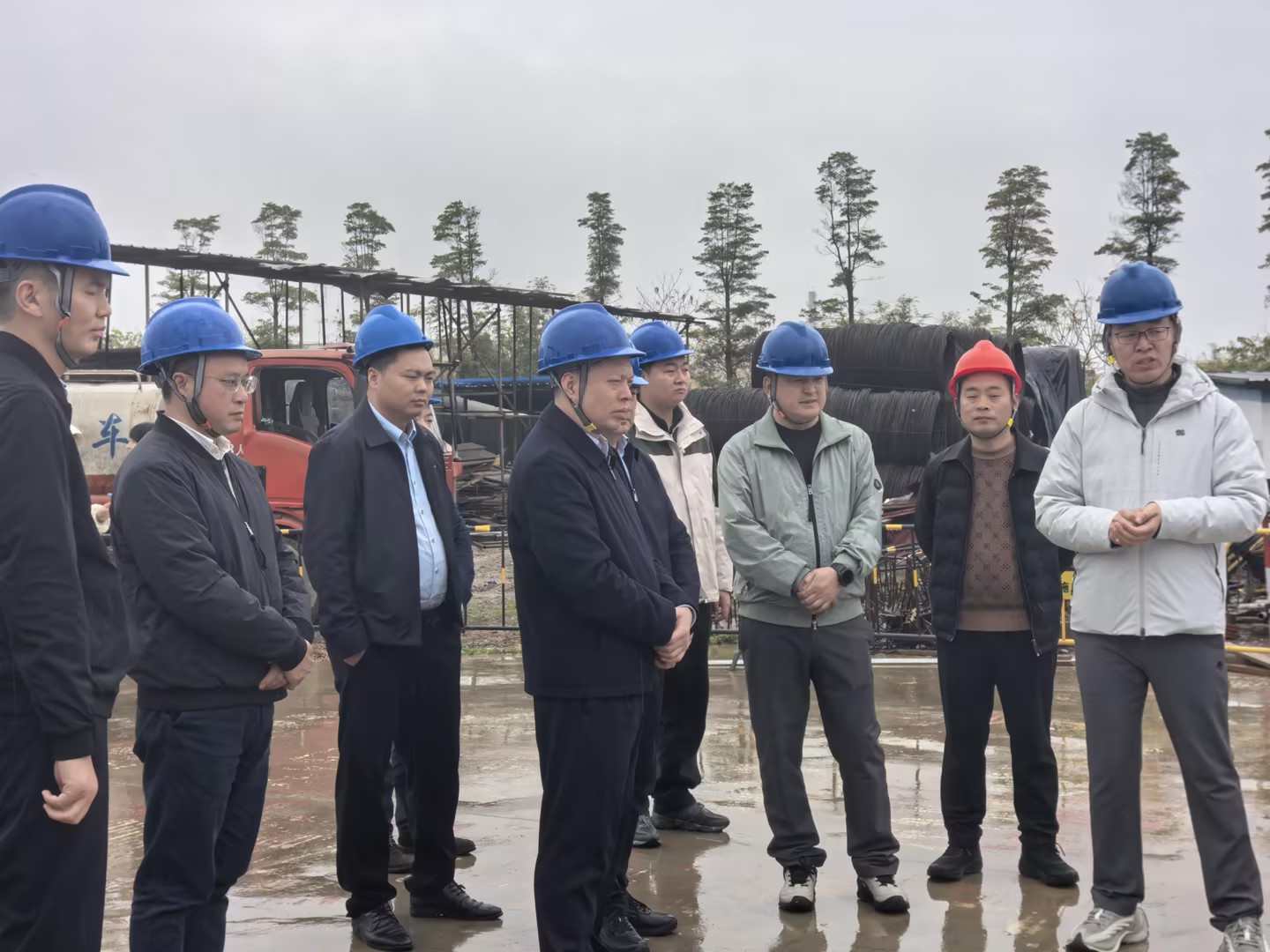 省林草局副局长郑伟一行调研斑布健康竹产业园